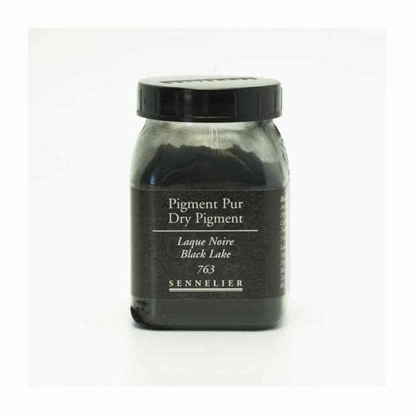 Pigment för färgskapande - 80 g burk - Svart lack
