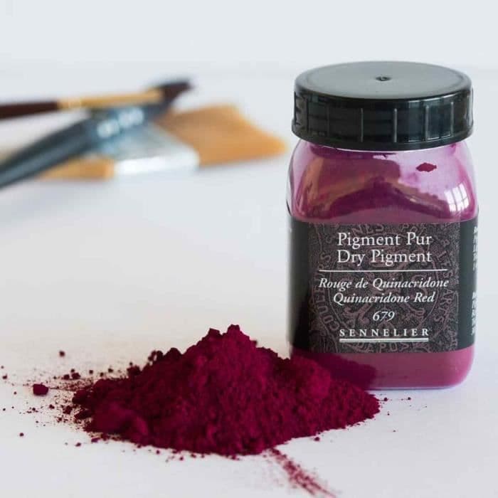 Pigment för färgskapande - 30 g burk - Quinacridon Red