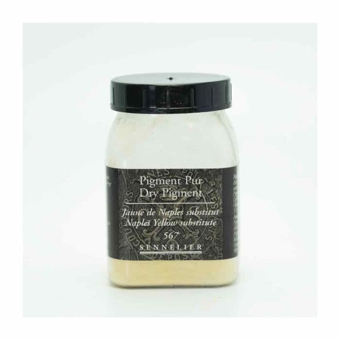 Pigment för färgskapande - 90 g burk - Neapelgul
