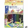 Miniatyrbild 1 av 2: Färgpennor Staedtler Noris Colour Wopex Set Multicolour (5 antal)