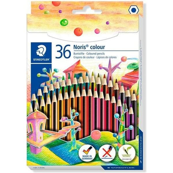 Färgpennor Staedtler Noris Colour Wopex Set Multicolour (5 antal)