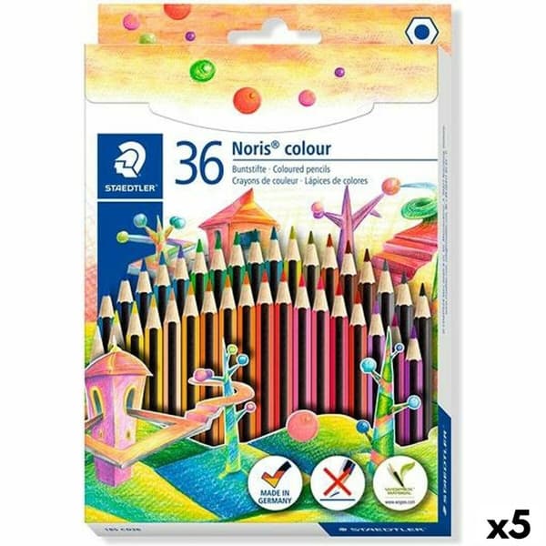 Färgpennor Staedtler Noris Colour Wopex Set Multicolour (5 antal)