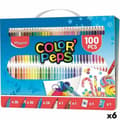 Miniatyrbild 1 av 2: Färgpennor Maped Multicolour 100 Delar (6 antal)