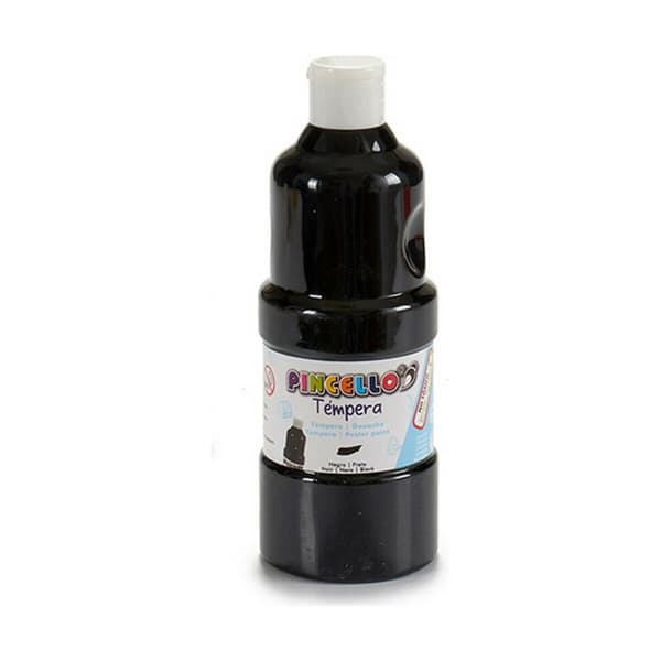 Tempera Pincello Sort 400 ml (6 enheder)