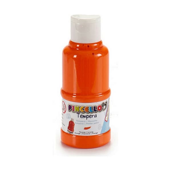 Tempera Pincello Orange 120 ml (12 enheder)