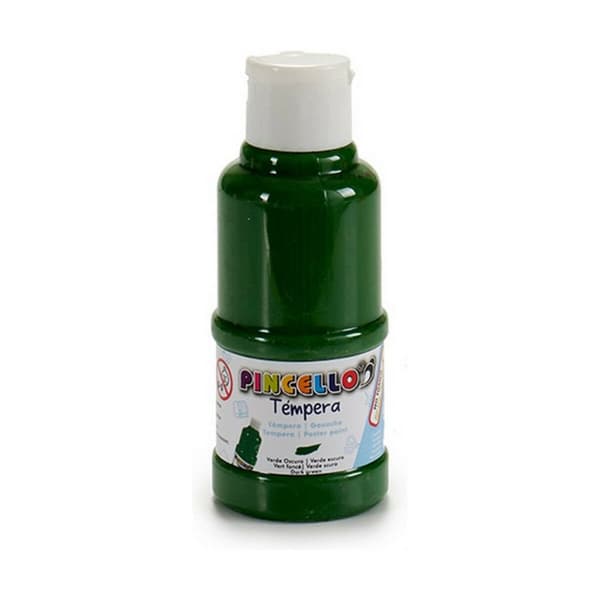 Tempera Pincello Mørk grøn 120 ml (12 enheder)