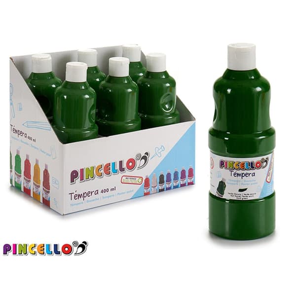 Tempera Pincello Mørk grøn 400 ml (6 enheder)