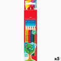 Miniatyrbillede 1 af 2: Akvarelblyanter Faber-Castell Multifarvet (5 enheder)