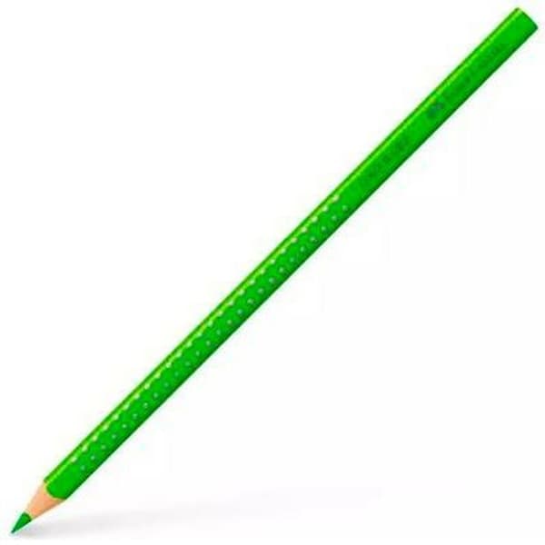Farveblyanter Faber-Castell Colour Grip Grøn (12 enheder)