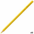 Miniatyrbillede 1 af 2: Farveblyanter Faber-Castell Colour Grip Gul (12 enheder)