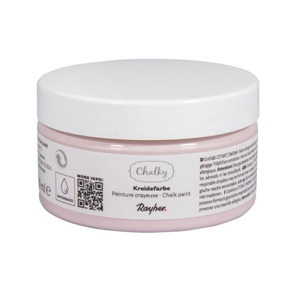 Powder Pink Chalk Paint - Chalky Finish - 100 ml