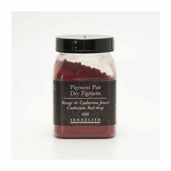 Pigment för färgskapande - 120 g burk - Mörk Kadmiumröd