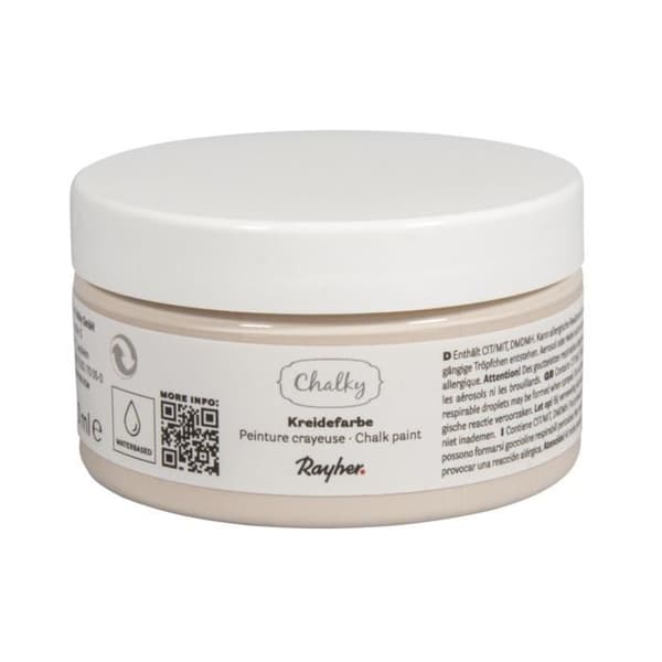Krita med krita - RAYHER - Chalky crème - Vit - Matt effekt - 100 ml