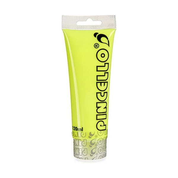Akrylmaling Pincello Neon Gul 120 ml (12 enheder)