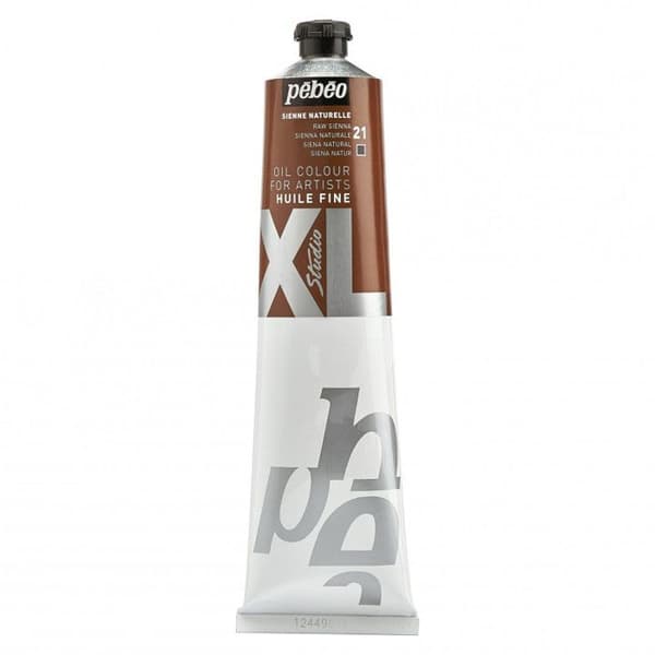 Finolja - Pébéo - Studio XL - Naturlig Sienna - 200 ml - Målning på duk, kartong, trä
