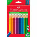 Miniatyrbillede 2 af 2: Farveblyanter Faber-Castell Multifarvet 4 Dele