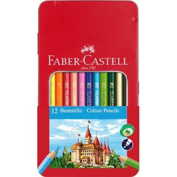 Farveblyanter Faber-Castell Multifarvet 6 Dele