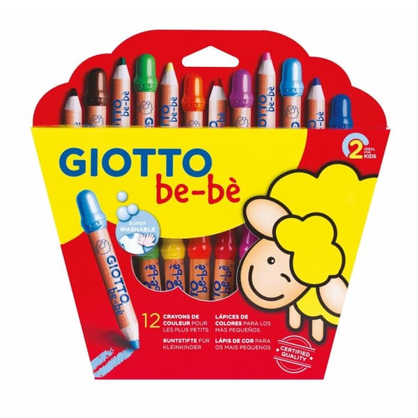 Farveblyanter Giotto be-bè Multifarvet