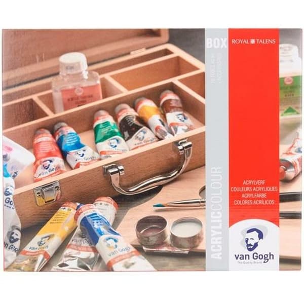 maleri Talens Van Gogh Akrylmaling 15 Dele Multifarvet 40 ml
