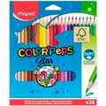 Miniatyrbillede 2 af 2: Farveblyanter Maped Color' Peps Star Multifarvet 24 Dele (12 enheder)