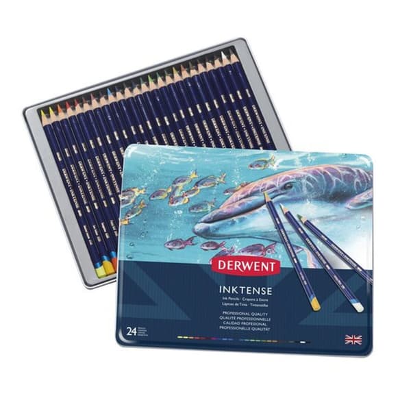 Blyanter DERWENT Inktense 24 Dele Multifarvet (24 Dele)