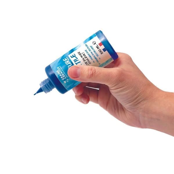 Textilfärg 100 ml slips och stanseffekt - Ultramarin