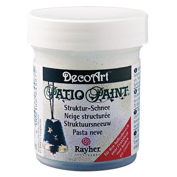 Strukturerad snö - 118 ml - Deco Art