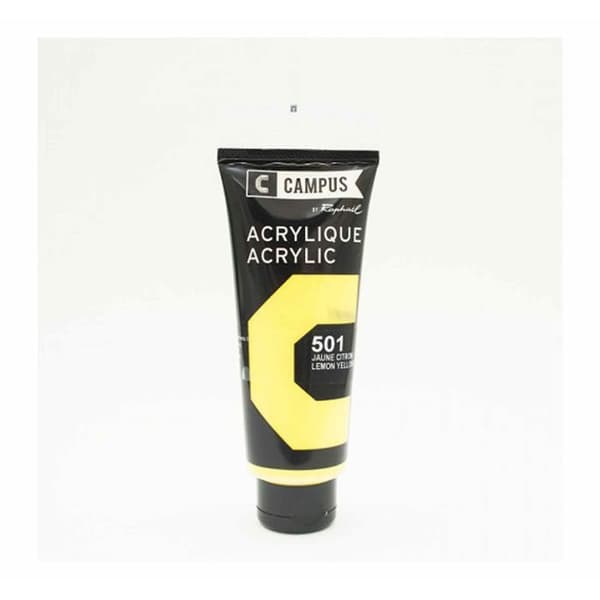 Akrylfärg 100 ml - Citrongul n°501