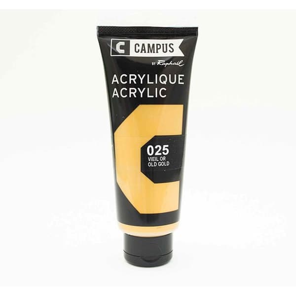 Akrylfärg 100 ml - Gammalt guld nr 025