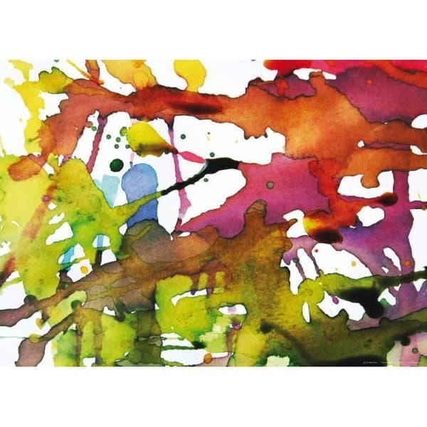 Akvarell, väggfoto, 160 x 115 cm, 1 del
