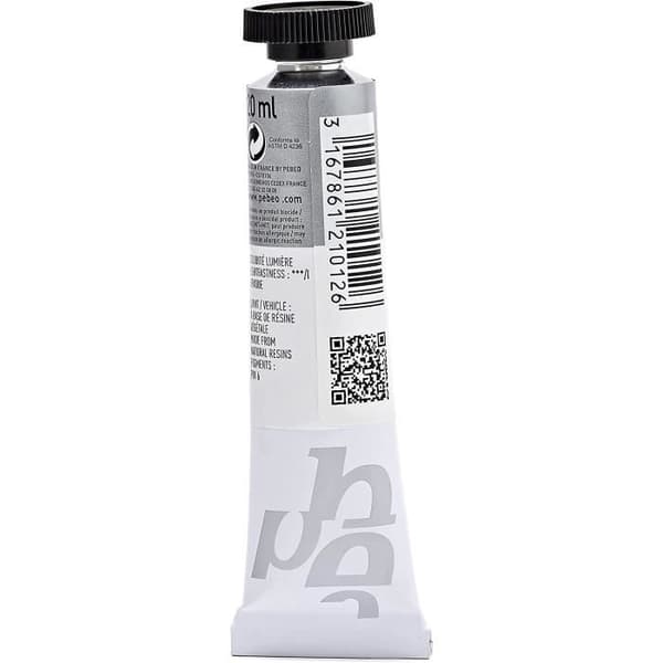 Tube 20ml Gouachefärg T7 extra fin VIT TÄCKNING