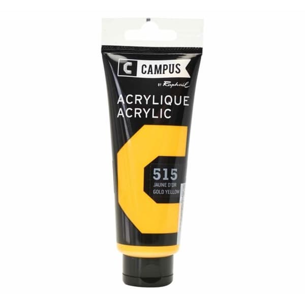 Akrylfärg 100 ml - Gyllene gul n°515