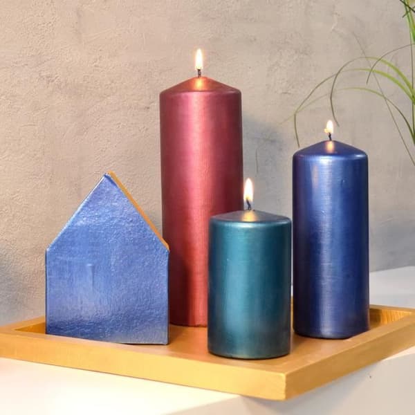 Viva Decor - Inka Gold 62,5 g Lava Red - intensiv, högpigmenterad akrylfärg med metallisk vaxeffekt