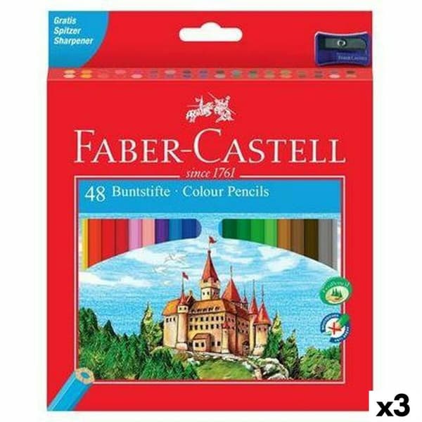 Färgpennor Faber-Castell Multicolour 3 Delar