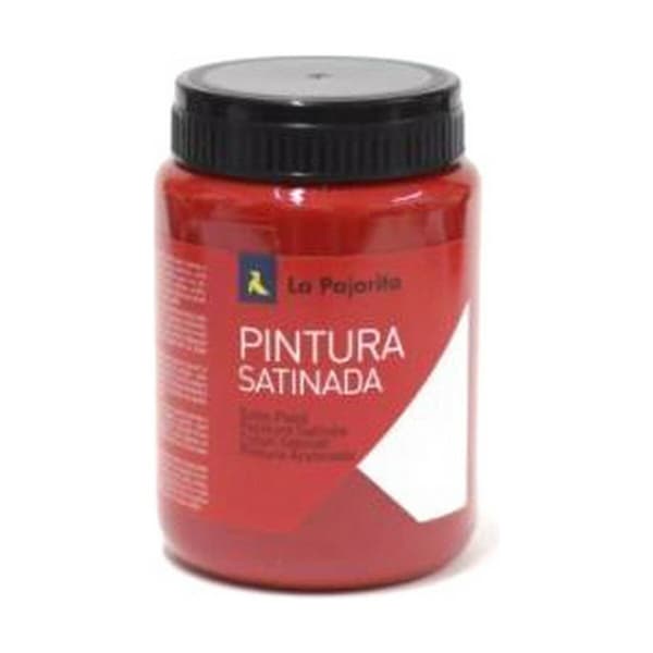 Tempera La Pajarita L-07 Vermilion 6 Delar Röd Skola Satinfinish