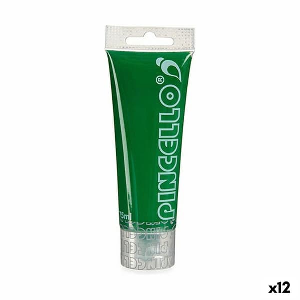 Akrylfärg Pincello AC75-3 Mörkgrön 75 ml (12 antal)