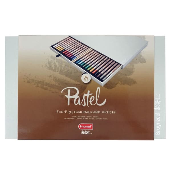 Pastellikynä Bruynzeel Design 24 Kappaletta Tapaus Monivärinen