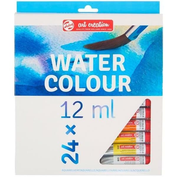 Vattenfärger Talens Art Creation 24 Delar Multicolour 12 ml (24 antal)