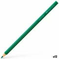 Miniatyrbillede 1 af 2: Farveblyanter Faber-Castell Colour Grip Smaragdgrøn (12 enheder)