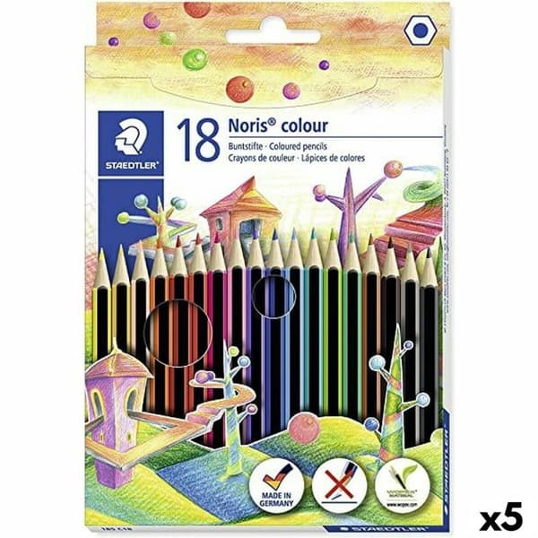 Värikynät Staedtler Noris Colour Wopex Setti Monivärinen (5 osaa)
