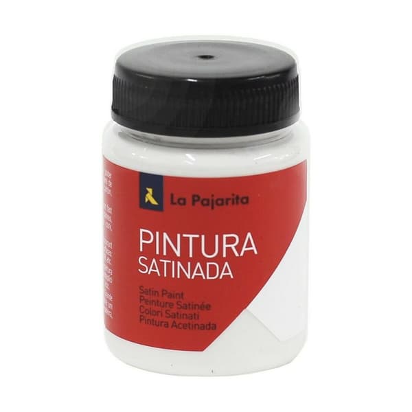 Tempera La Pajarita L-21 6 Kappaletta Valkoinen Koulu Satiiniviimeistely