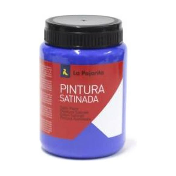 Tempera La Pajarita L-11 6 Kappaletta Azul Océano Satiiniviimeistely Koulu