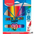 Miniatyrbild 1 av 2: Färgpennor Maped Color' Peps Strong Multicolour 24 Delar (12 antal)