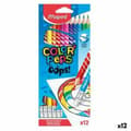 Miniatyrbillede 1 af 2: Farveblyanter Maped Color' Peps Multifarvet 12 Dele (12 enheder)