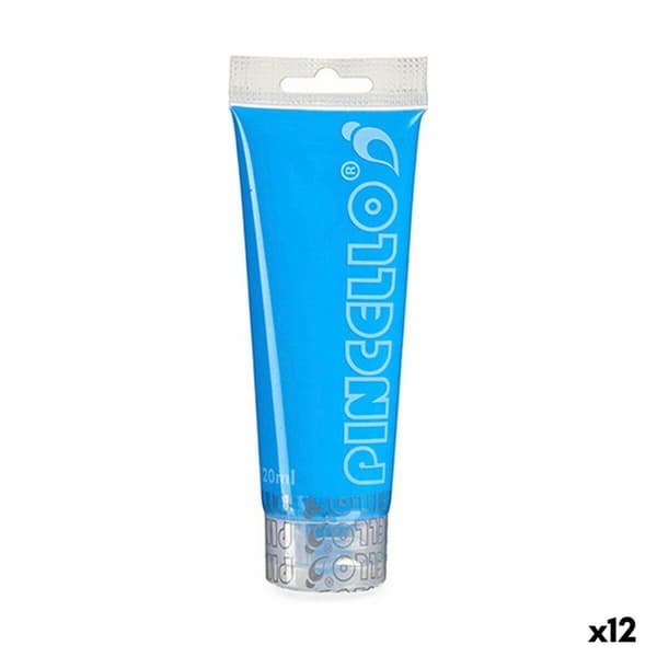 Akrylfärg Pincello Neon Blå 120 ml (12 antal)