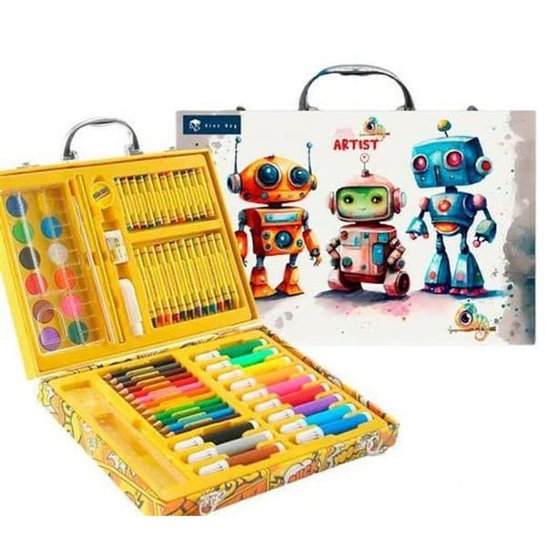 maleri Roymart Robots 68 Dele Multifarvet