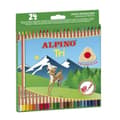 Miniatyrbillede 2 af 2: Farveblyanter Alpino Tri Multifarvet (6 enheder)