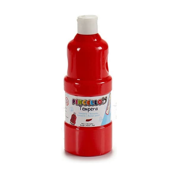 Tempera Pincello Rød 400 ml (6 enheter)