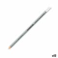 Miniatyrbilde 1 av 2: Markeringstusj Staedtler Non-Permanent Hvit (12 enheter)
