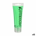 Miniatyrbilde 1 av 2: Akrylmalt Pincello Neon Grønn 75 ml (12 enheter)